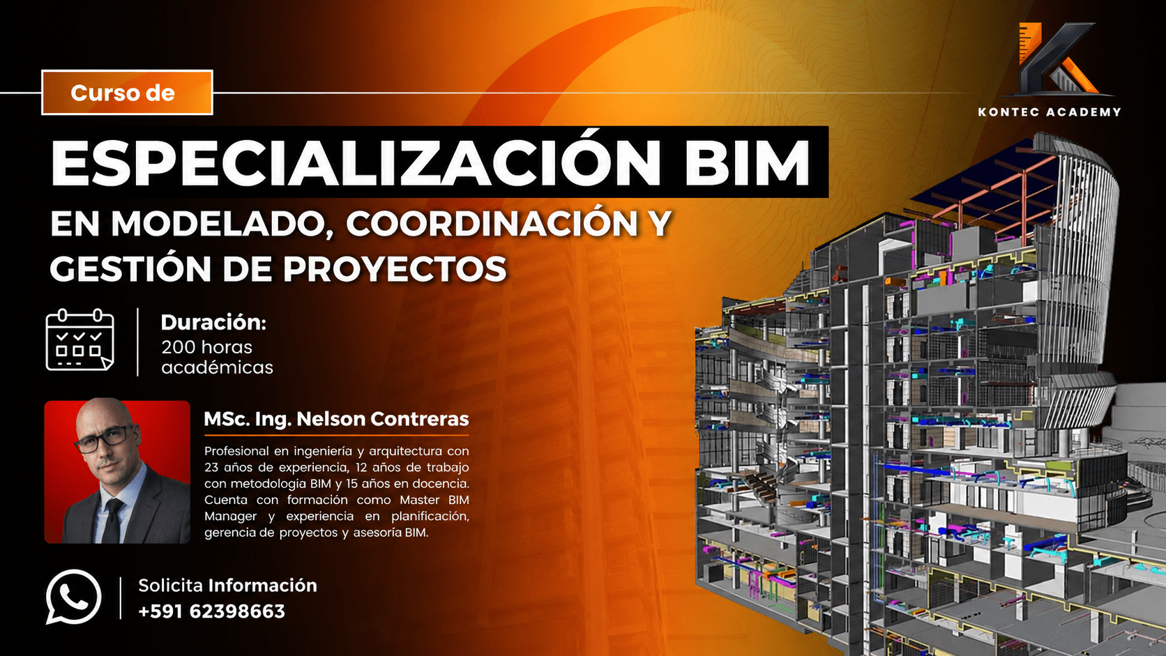 ESPECIALIZACIÓN BIM EN MODELADO, COORDINACIÓN Y GESTION DE PROYECTOS