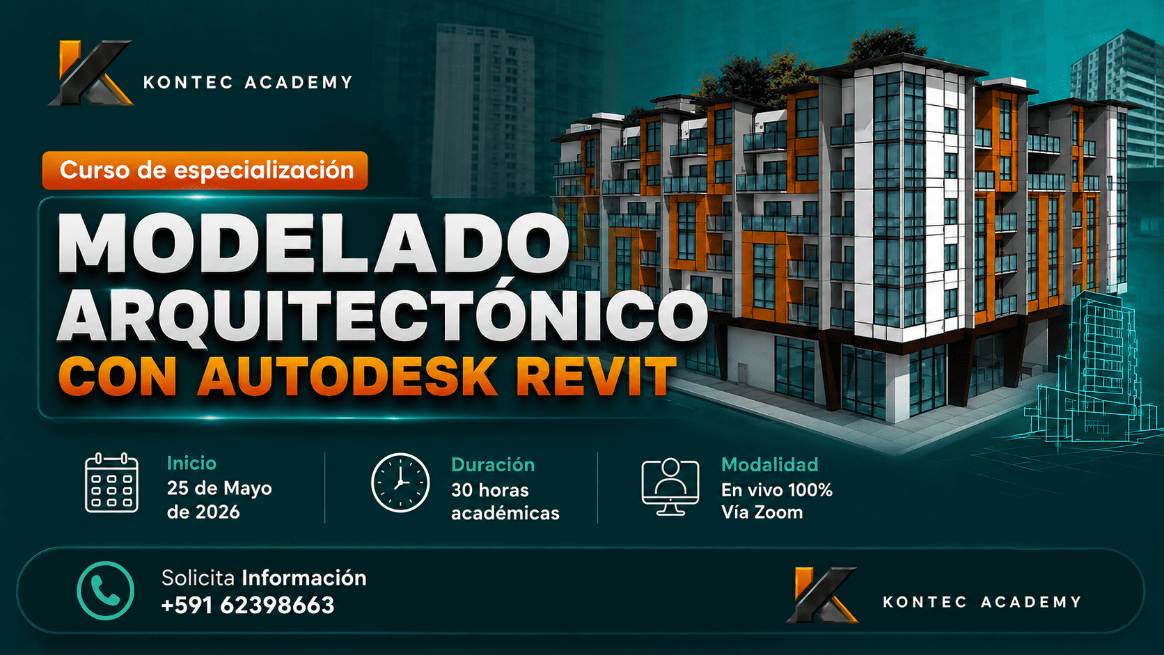 ESPECIALIZACIÓN EN MODELADO ARQUITECTÓNICO CON AUTODESK REVIT
