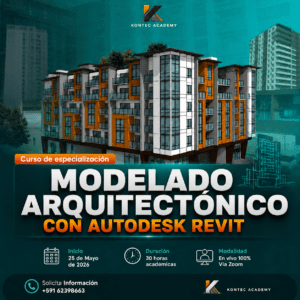 CURSO DE ESPECIALIZACIÓN EN MODELADO ARQUITECTÓNICO CON AUTODESK REVIT