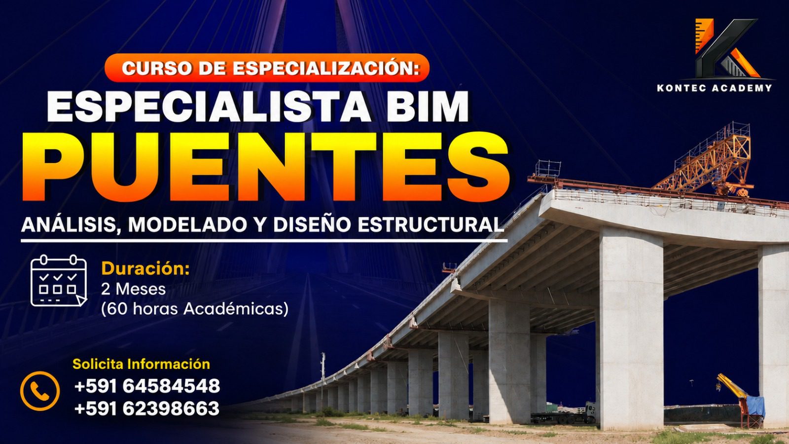 ESPECIALIZACIÓN EN BIM APLICADO AL MODELADO, ANÁLISIS Y DISEÑO DE PUENTES