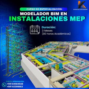 CURSO DE ESPECIALIZACIÓN: MODELADOR BIM EN INSTALACIONES MEP