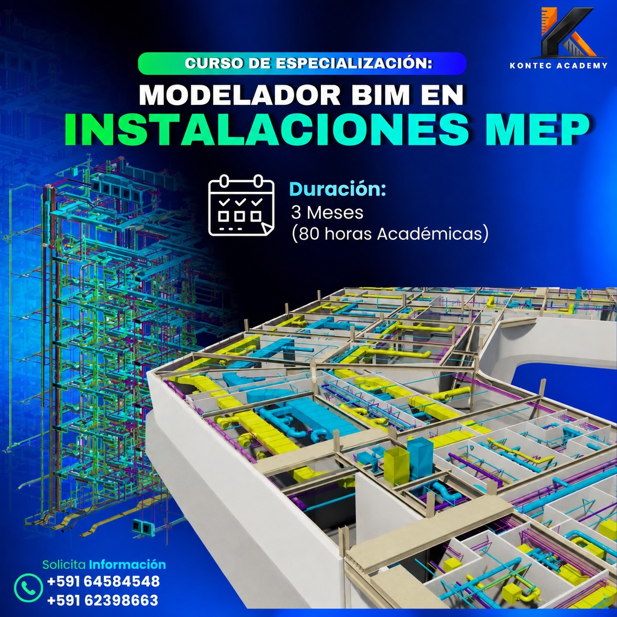 CURSO DE ESPECIALIZACIÓN: MODELADOR BIM EN INSTALACIONES MEP
