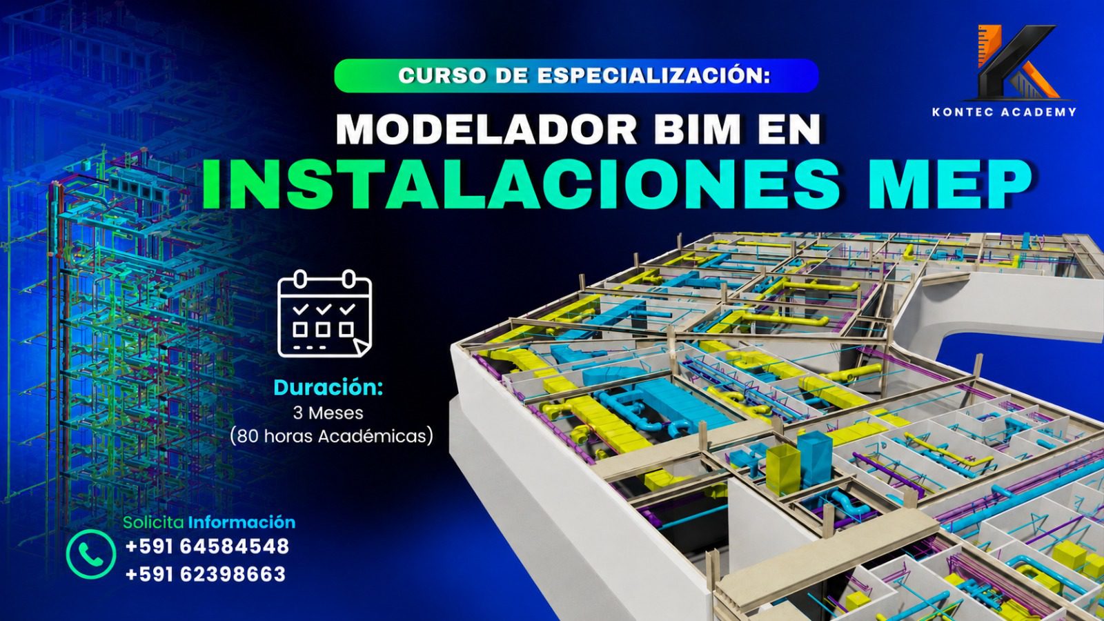 CURSO DE ESPECIALIZACIÓN: MODELADOR BIM EN INSTALACIONES MEP