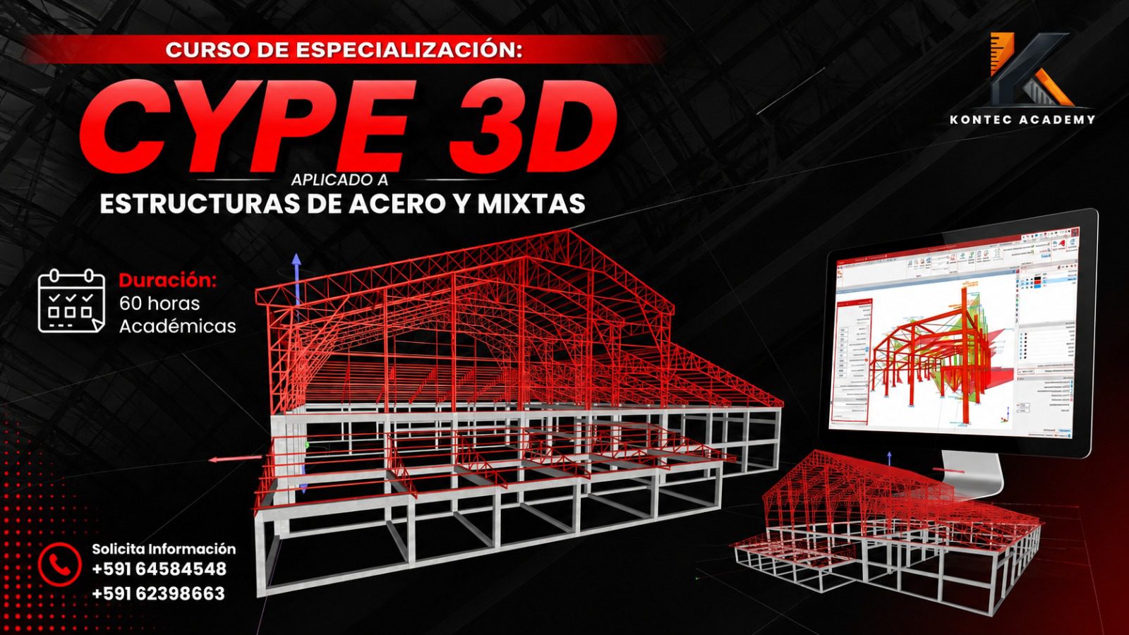 ESPECIALIZACIÓN EN CYPE 3D APLICADO A ESTRUCTURAS DE ACERO Y MIXTAS
