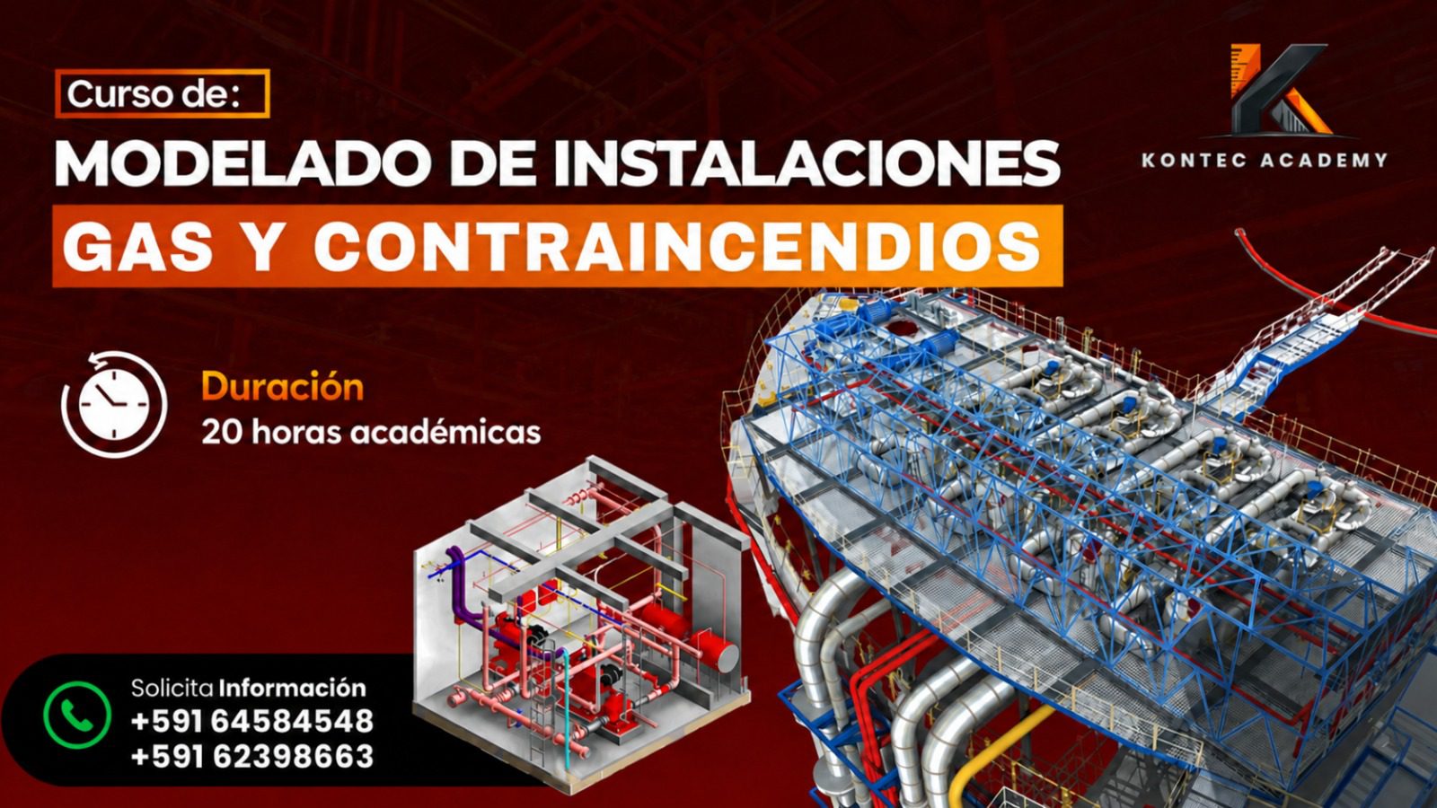 ESPECIALIZACIÓN EN MODELADO DE INSTALACIONES DE GAS Y CONTRAINCENDIOS